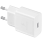 Samsung EP-T1510XWEGCH, Cargador Original, USB-C de 15W, Cable Incluido, Blanco - Miniatura 1