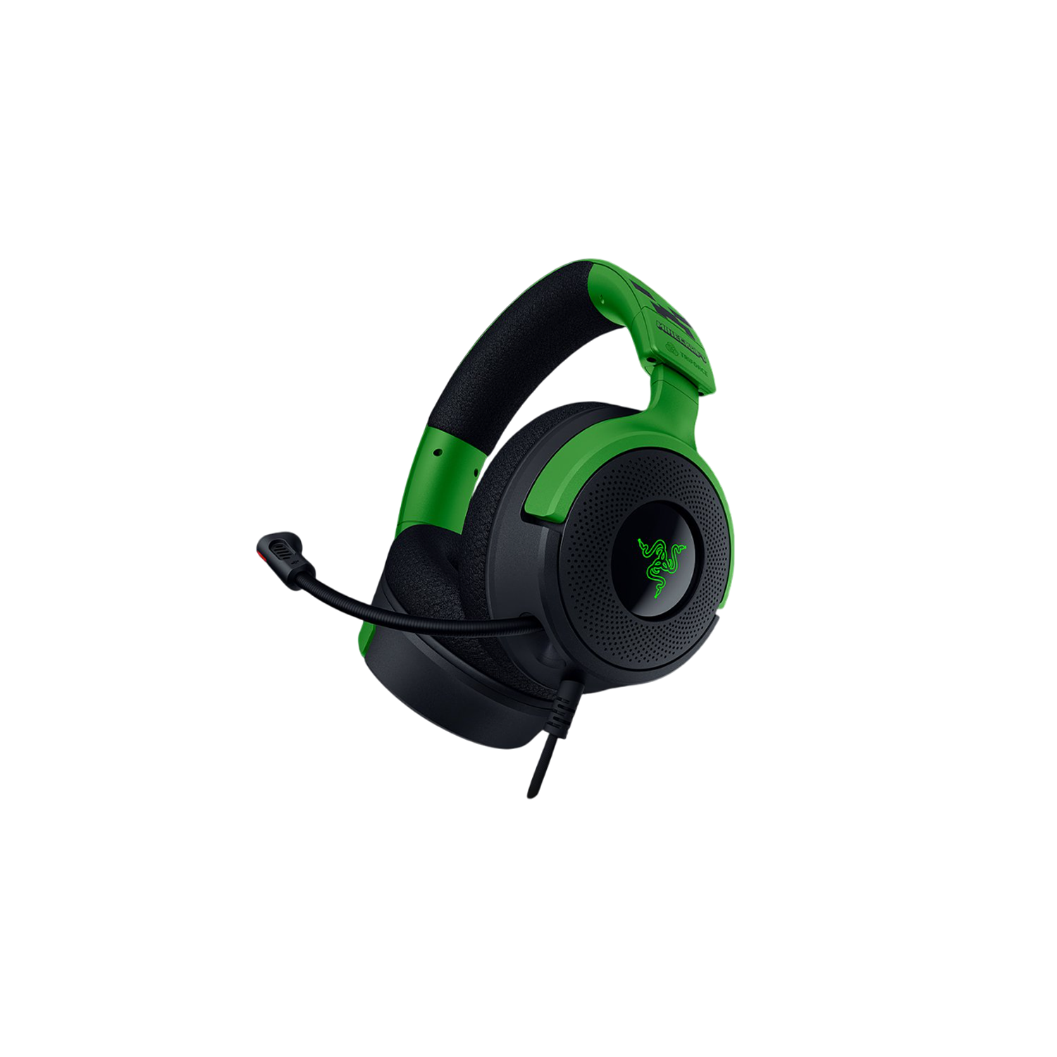 Razer Kraken, Audífonos Gamer, V4, X Minecraft, Sonido 7.1, Chroma RGB, Micrófono HyperClear, USB-C, USB-A 1