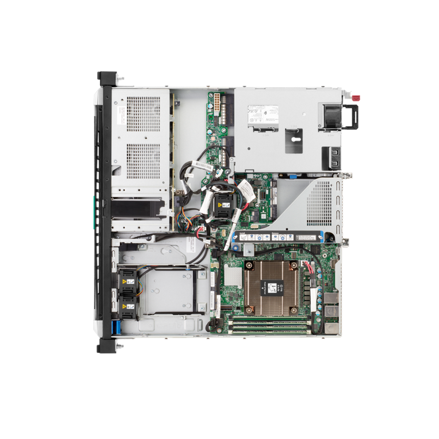 HPE ProLiant DL20 Servidor Gen11, Intel Xeon E-2434, 32GB DDR5, 2×480GB SSD, 500 W 5