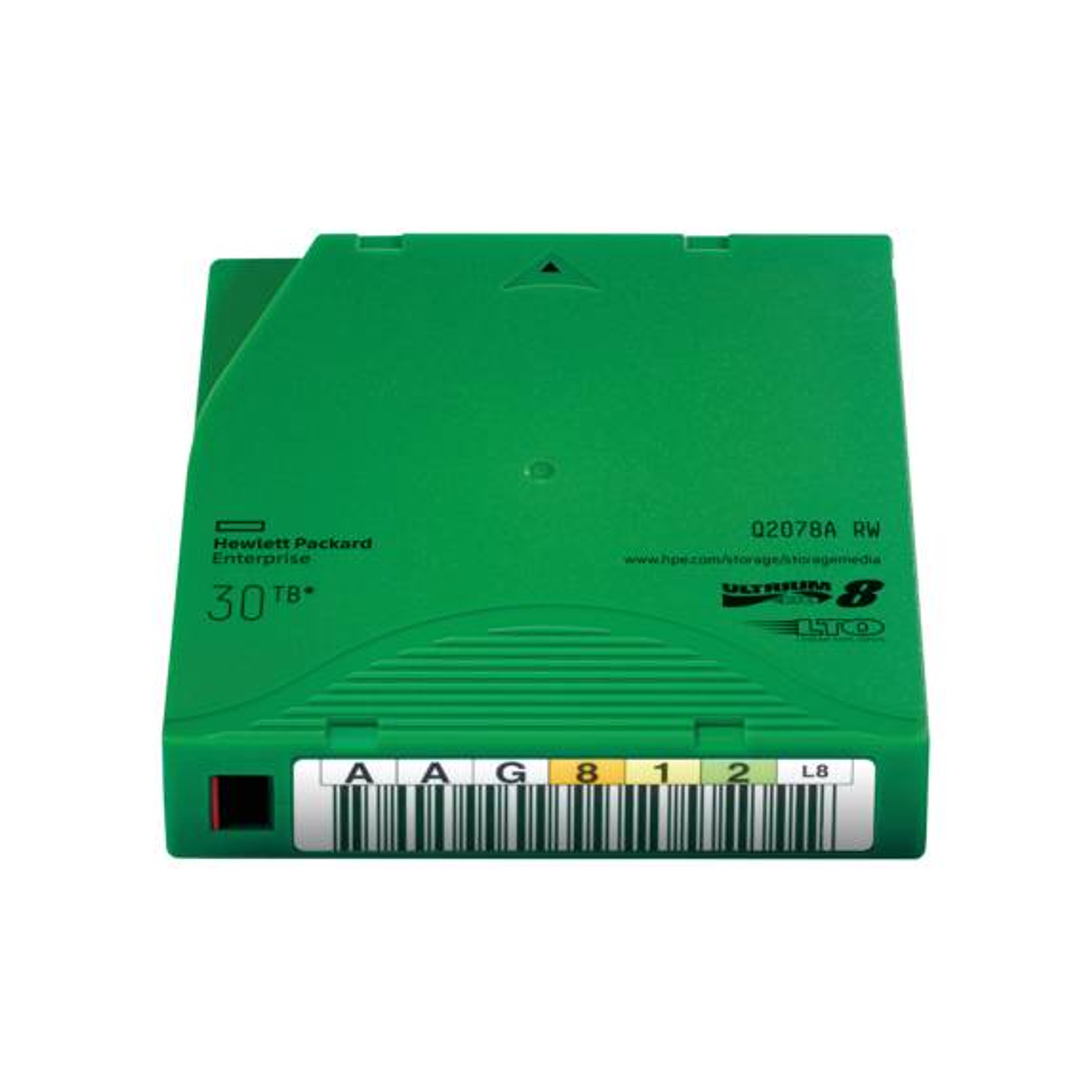 Cartucho de Datos HPE LTO-8 Ultrium, 30 TB RW, Verde 3