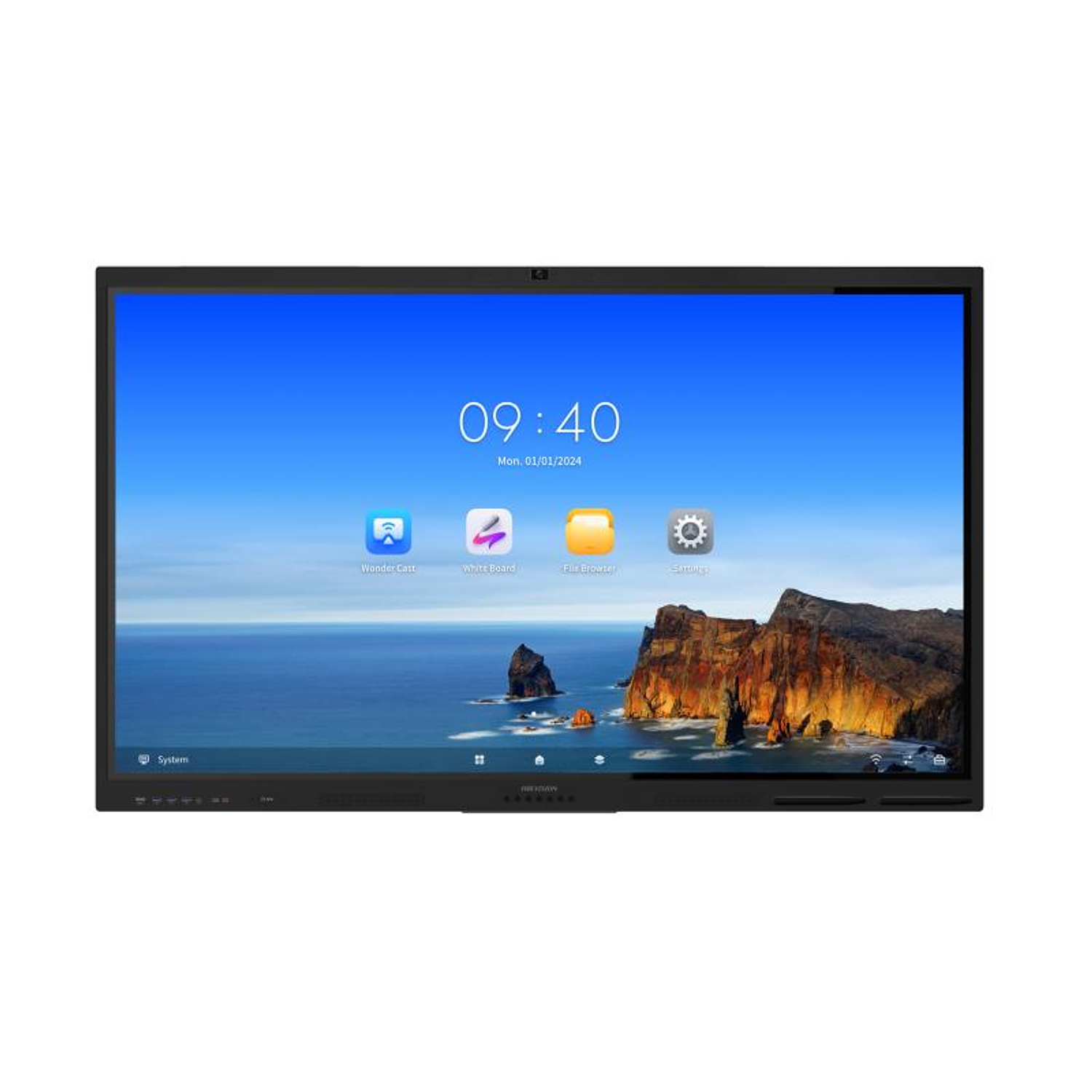 Hikvision DS-D5B75RB/FL Pantalla Interactiva 4K 75