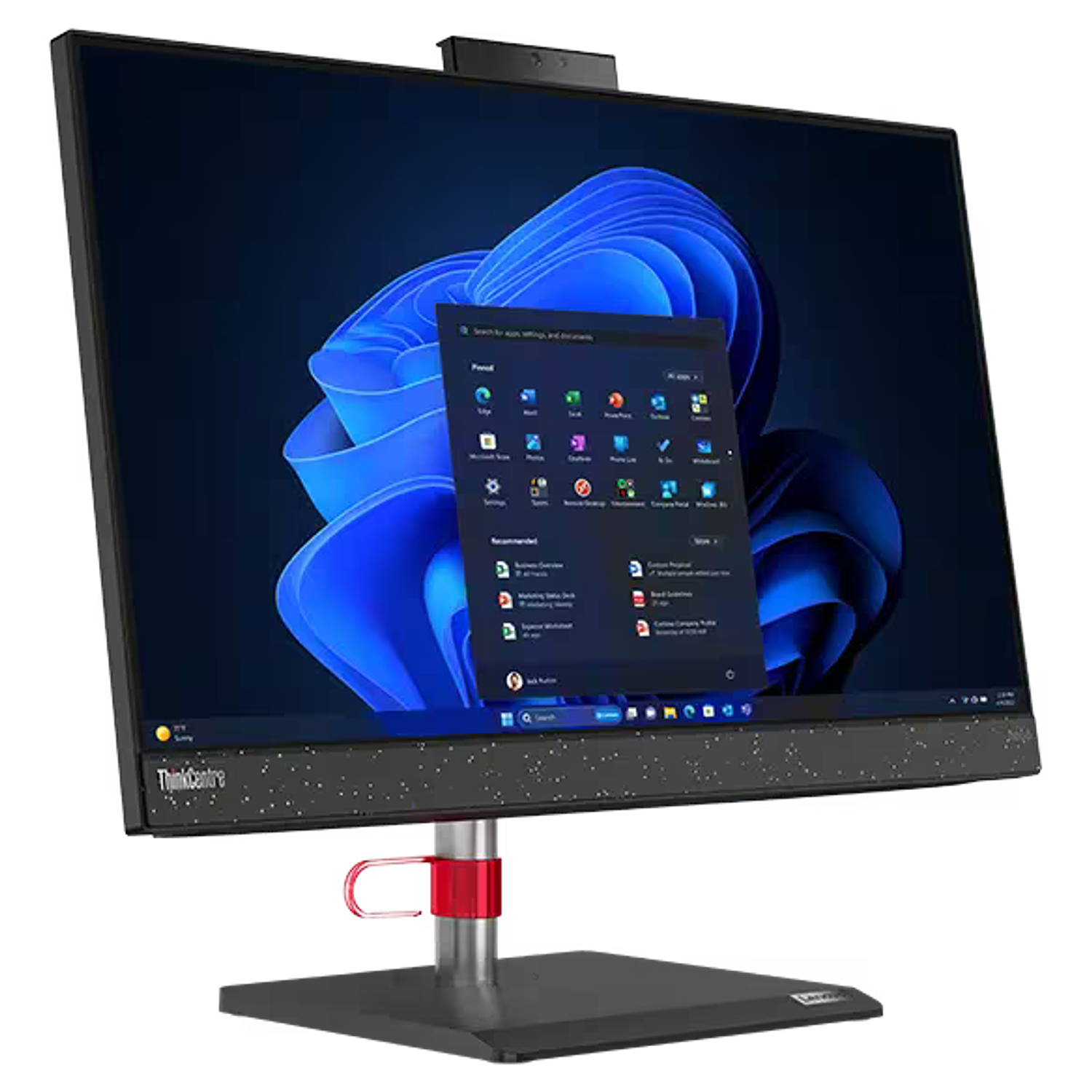 Lenovo ThinkCentre Neo 50a All-in-One, Intel Core i7-13620H 3.3 GHz, 16GB DDR4, 512GB HDD, 23.8” Full HD, Intel HD Graphics, W11 Pro, Color Negro 2