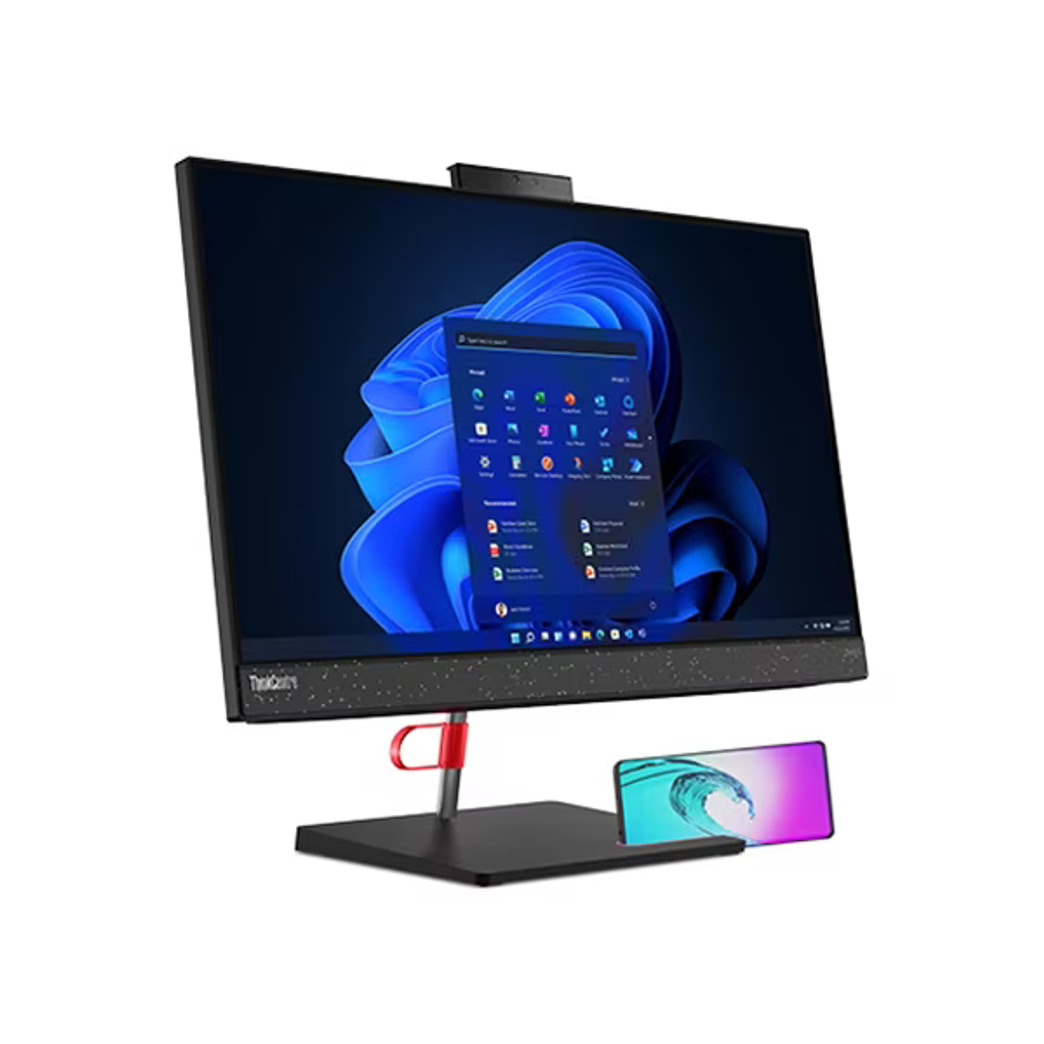 Lenovo ThinkCentre Neo 50a All-in-One, Intel Core i7-13620H 3.3 GHz, 16GB DDR4, 512GB HDD, 23.8” Full HD, Intel HD Graphics, W11 Pro, Color Negro 9