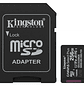 Kingston SDCS3 Tarjeta MicroSDXC 256GB Canvas Select Plus, 100MB/s, Clase 10 A1 + Adaptador SD - Miniatura 1