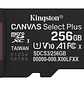 Kingston SDCS3 Tarjeta MicroSDXC 256GB Canvas Select Plus, 100MB/s, Clase 10 A1 + Adaptador SD - Miniatura 3