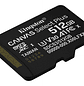 Kingston SDCS3 Tarjeta MicroSDXC 512GB Canvas Select Plus, 100MB/s, Clase 10 A1 + Adaptador SD - Miniatura 3