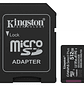 Kingston SDCS3 Tarjeta MicroSDXC 512GB Canvas Select Plus, 100MB/s, Clase 10 A1 + Adaptador SD - Miniatura 1