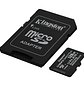  Kingston SDCS3 Tarjeta MicroSDXC 128GB Canvas Select Plus, 100MB/s, Clase 10 A1 + Adaptador SD - Miniatura 2