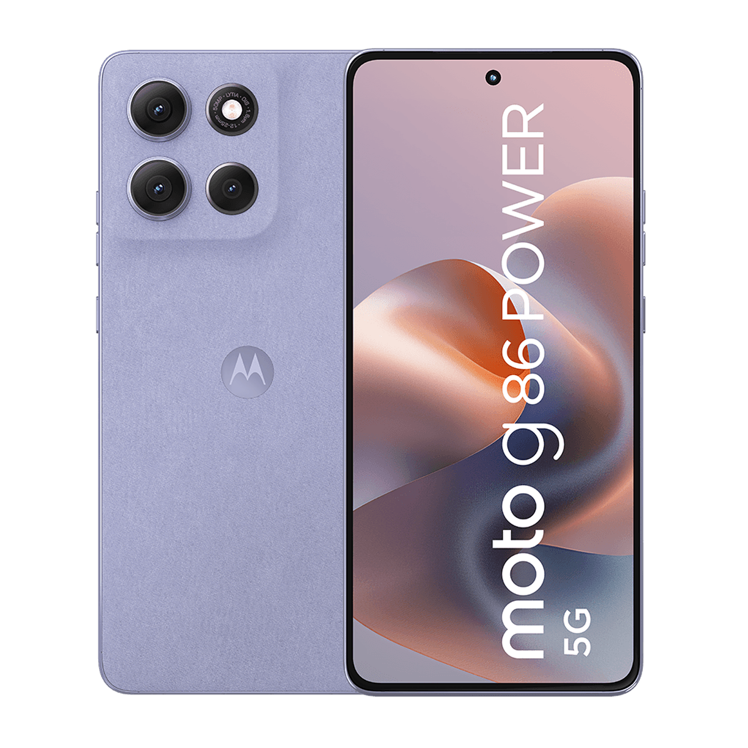 Motorola Moto G86 Smartphone 8GB RAM + 256GB, Batería 6720 mAh, Cámara 50 MP, Pantalla pOLED 120Hz, Lila 1