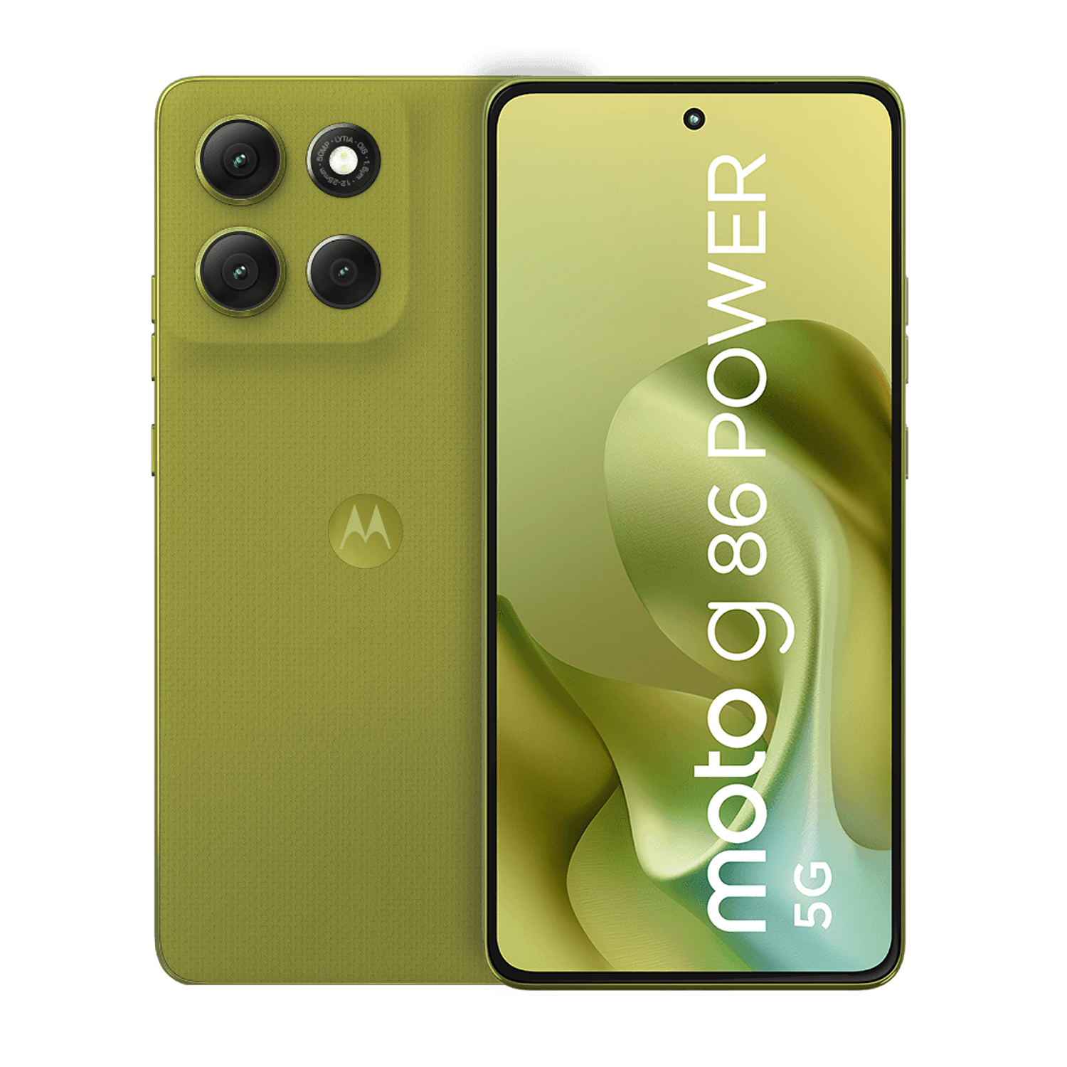 Motorola Moto G86 Smartphone 8GB RAM + 256GB, Batería 6720 mAh, Cámara 50 MP, Pantalla pOLED 120Hz, Verde 1