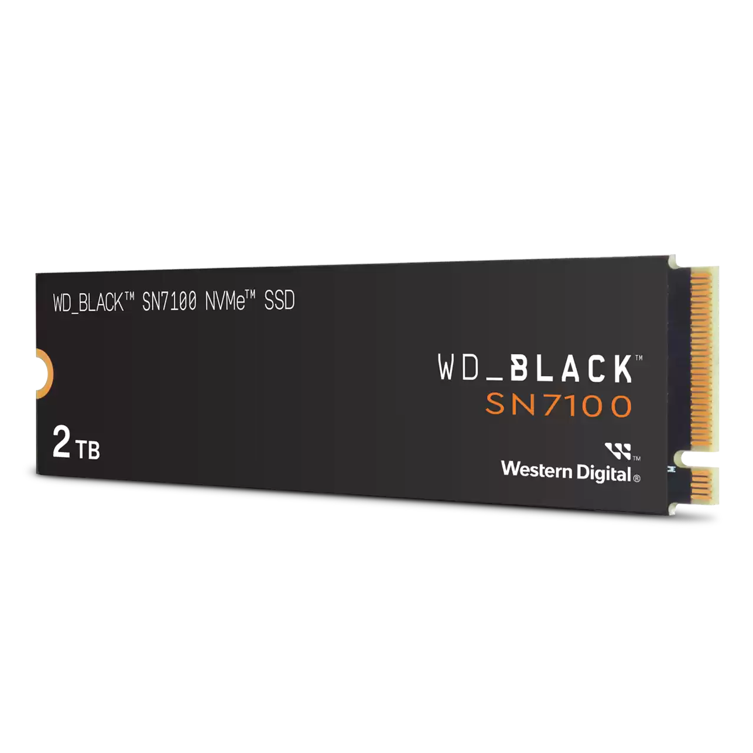 WD BLACK SN7100 SSD 2TB, M.2 2280, PCIe Gen4 NVMe, Velocidad 7250MB/s Lectura, 6900MB/s Escritura 2
