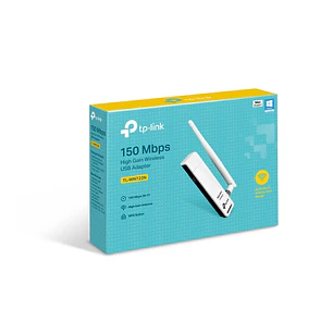 TP-Link TL-WN722N, Adaptador USB Inalámbrico 150Mbps, Alta Ganancia, Wi-Fi N