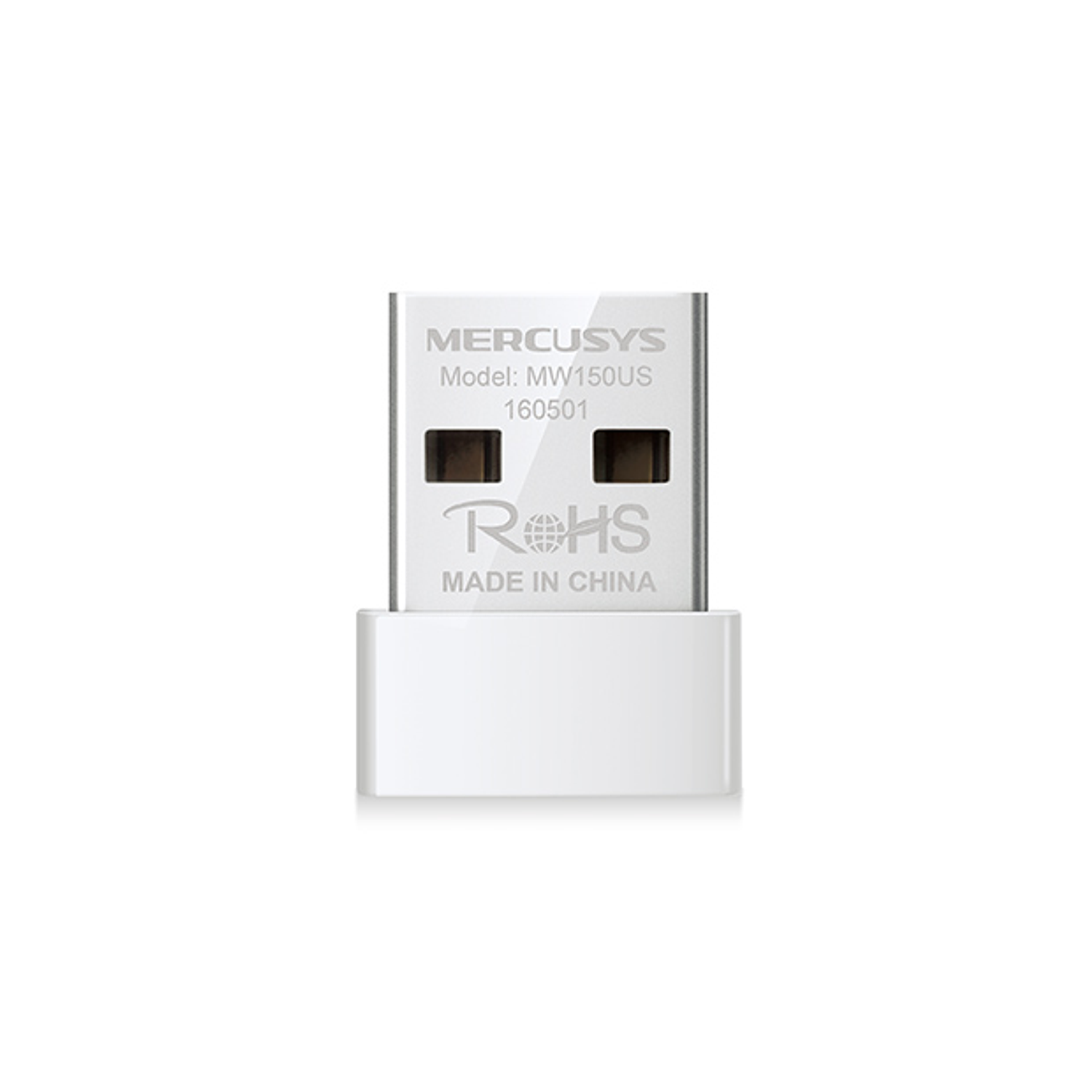 Mercusys MW150US Adaptador de Red, USB 2.0, Inalámbrico 802.11b/g/n, N150 Nano 1