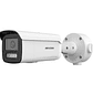 Hikvision DS-2CD3T46G2-ISU/SL(H) Cámara de Vigilancia, 4MP, AcuSense, Luz Estroboscópica, Interior/Exterior, IP67, Audio Bidireccional - Miniatura 1
