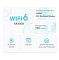 TP-Link Router Deco X50 (2-pack), AX3000, 574 Mbps 2.4 GHz, 2402 Mbps 5 GHz, Sistema Wi-Fi 6 Mesh, Cobertura Total, AI Mesh - Miniatura 4