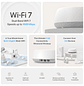 TP-Link Deco BE25, WiFi 7, BE3600, Router, Sistema Malla, 3 Unidades - Miniatura 4