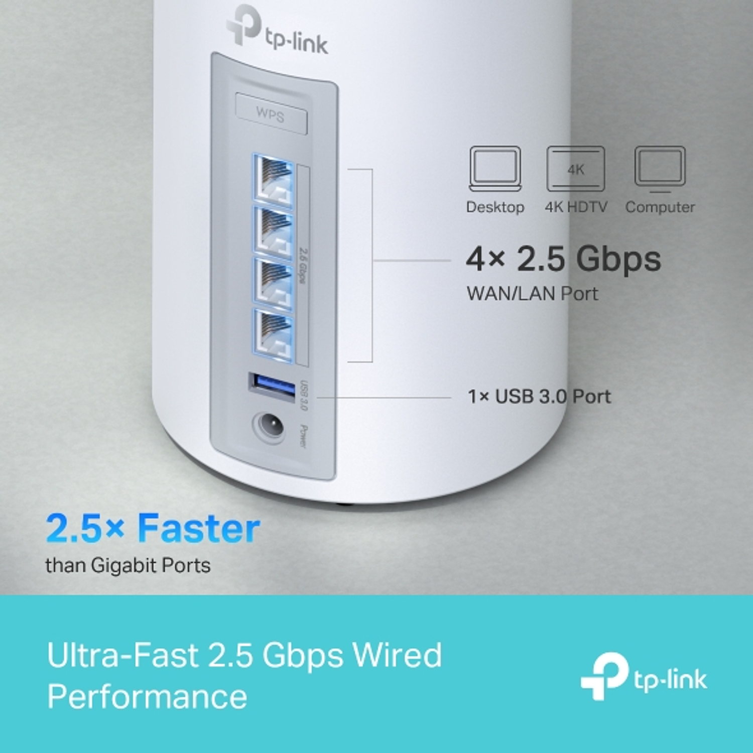 TP-Link Deco BE65, WiFi 7, Router, Sistema Malla, 1 Unidad 9