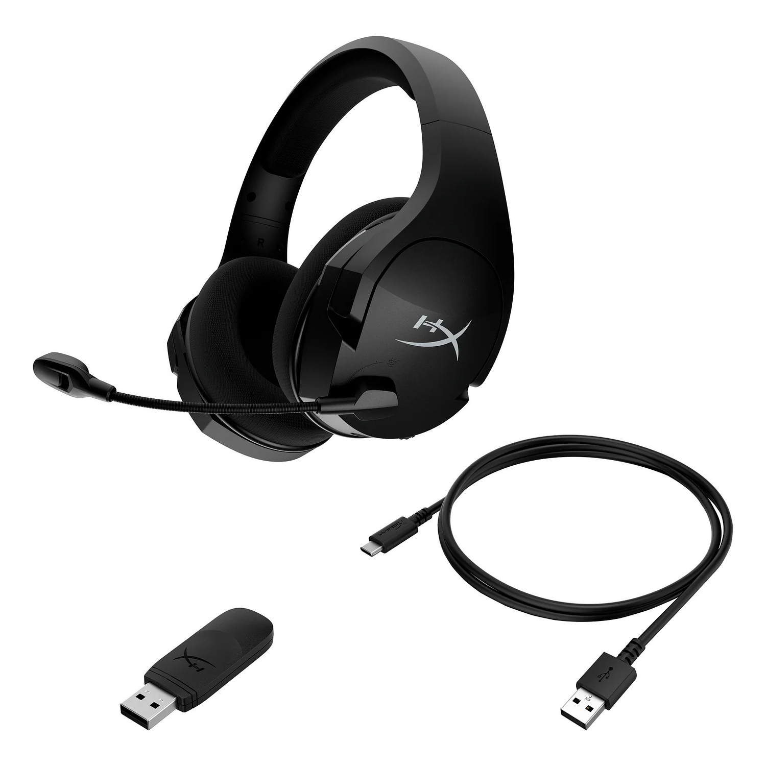 HyperX Cloud Stinger Core Audífonos Gamer Inalámbricos USB, DTS, + 7.1 , Negro 8