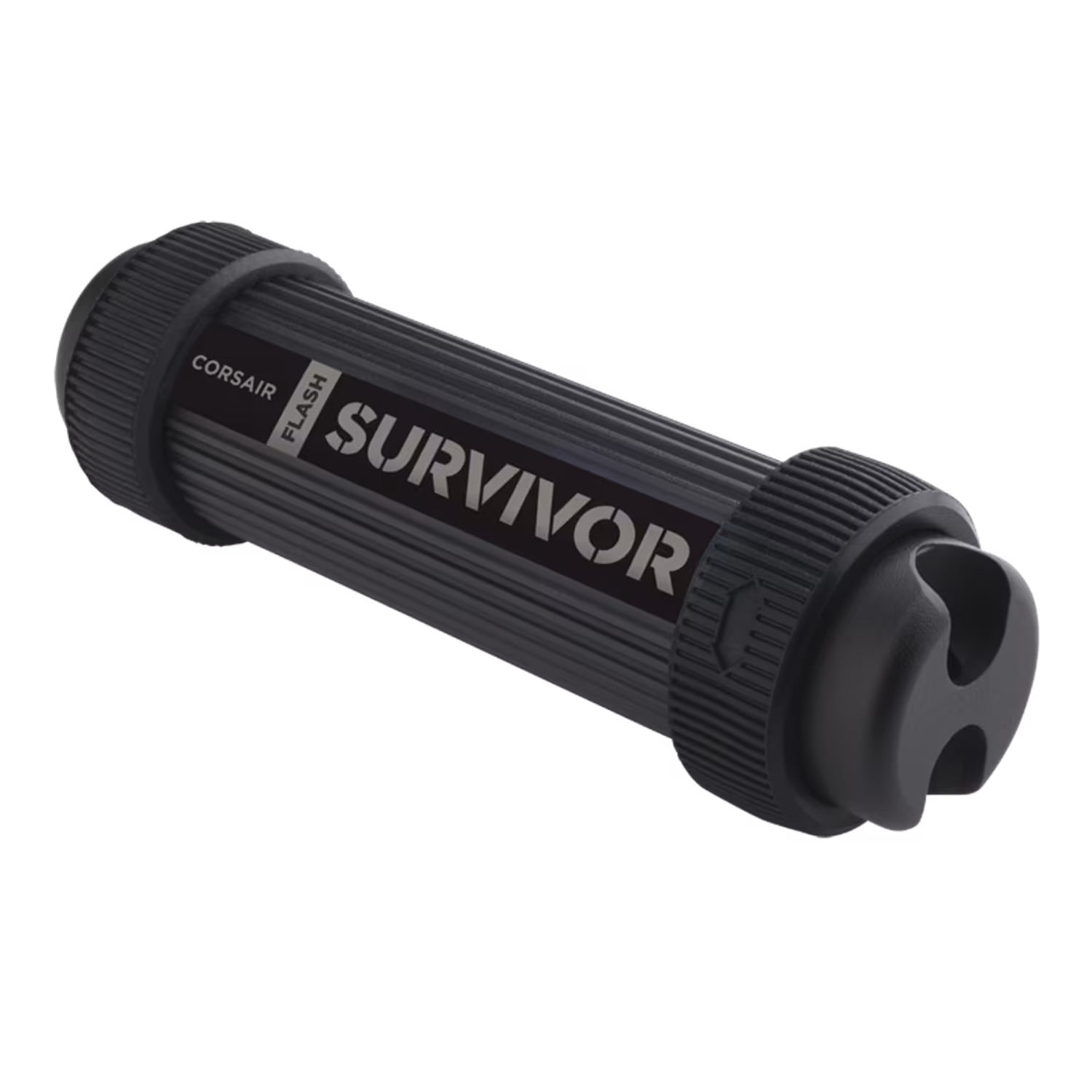 Corsair Flash Survivor Stealth, 64GB, USB 3.0, Aluminio Militar, Sumergible 1