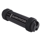 Corsair Flash Survivor Stealth, 64GB, USB 3.0, Aluminio Militar, Sumergible - Miniatura 1