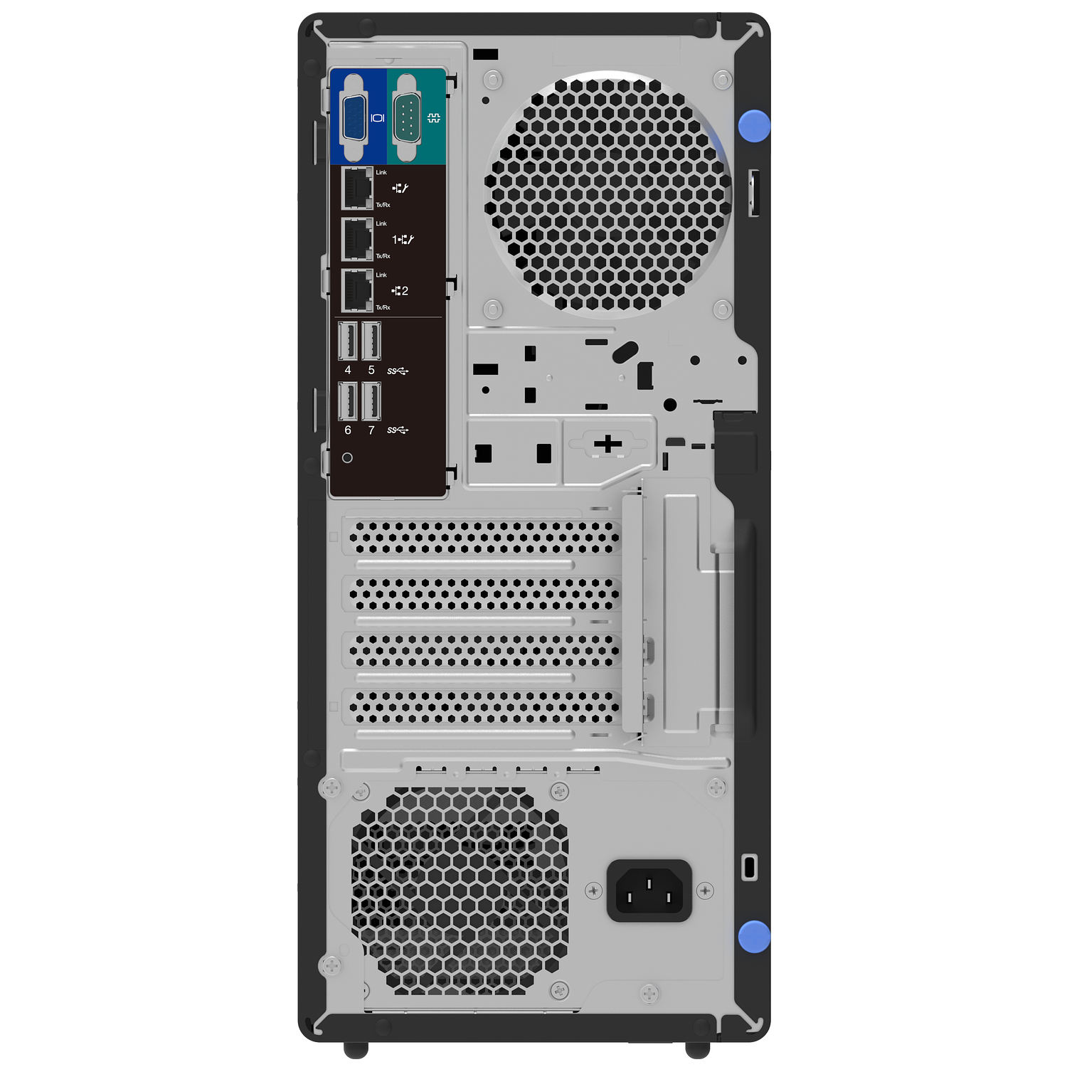 Lenovo ThinkSystem ST50, V3, Servidor 2 TB, Torre 4U, Intel Xeon E E-2414 2,6 GHz, 16 GB, DDR5-SDRAM, 300 W 4