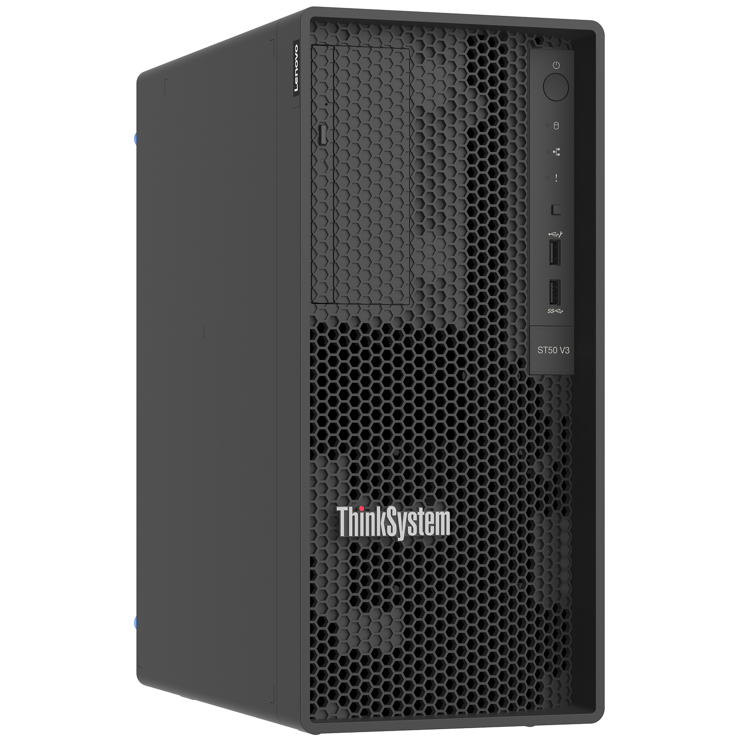 Lenovo ThinkSystem ST50, V3, Servidor 2 TB, Torre 4U, Intel Xeon E E-2414 2,6 GHz, 16 GB, DDR5-SDRAM, 300 W 2