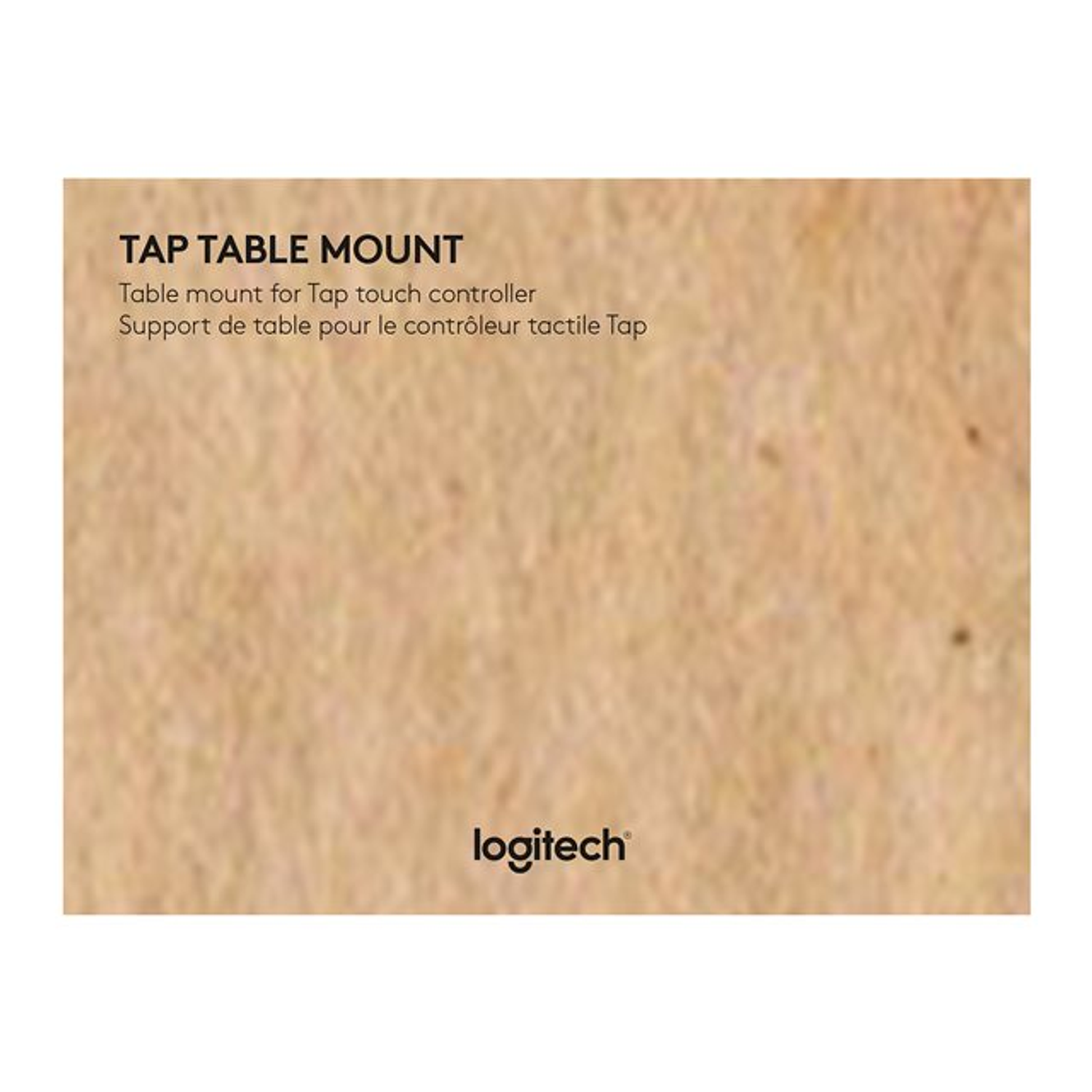  Logitech Tap Pieza de Montaje en Mesa, Giratoria 180, Negro 3