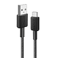 Anker 322 Cable USB-A a USB-C 0.9m PowerLine Carga Rápida, Color Negro - Miniatura 1