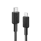 Anker 322, Cable USB-C a Lightning, 0.9m, Carga Rápida 60W, Color Negro - Miniatura 1
