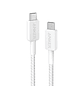 Anker 322 Cable USB-C a USB-C 0.9m PowerLine Trenzado 60W, Color Blanco - Miniatura 1