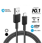 Anker 322 Cable USB-A a USB-C 1.8m PowerLine Carga Rápida 15W, Color Blanco - Miniatura 4