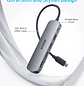 Anker Hub USB-C 5 en 1 HDMI 4K 30Hz con PD 90W y Puertos USB, Color Gris - Miniatura 3