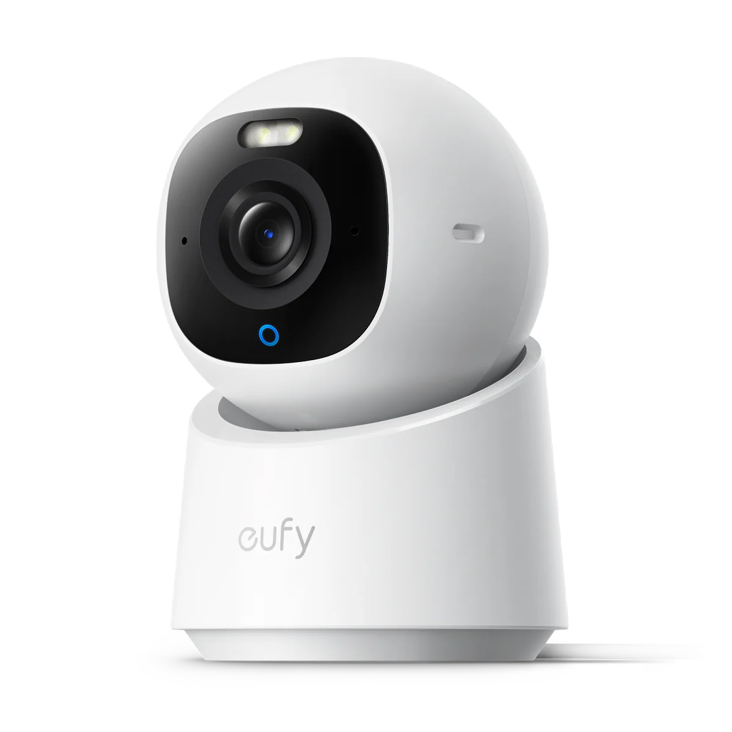 Eufy Indoor Cam E30 4K, Cámara de Seguridad WiFi 360° con IA, Color Blanco 1