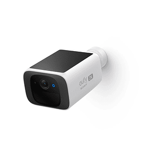 Eufy S220 Solar SoloCam 2K, Cámara Exterior Inalámbrica IP67, Color Blanca 