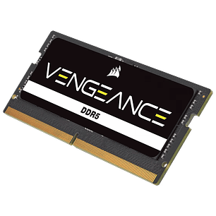 Corsair Vengeance SODIMM, Memoria RAM DDR5 48GB (1x48GB), 5200MT/s, CL44, Compatible Intel 13ª Gen y AMD