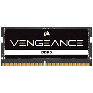 Corsair Vengeance SODIMM, Memoria RAM DDR5 48GB (1x48GB), 5200MT/s, CL44, Compatible Intel 13ª Gen y AMD