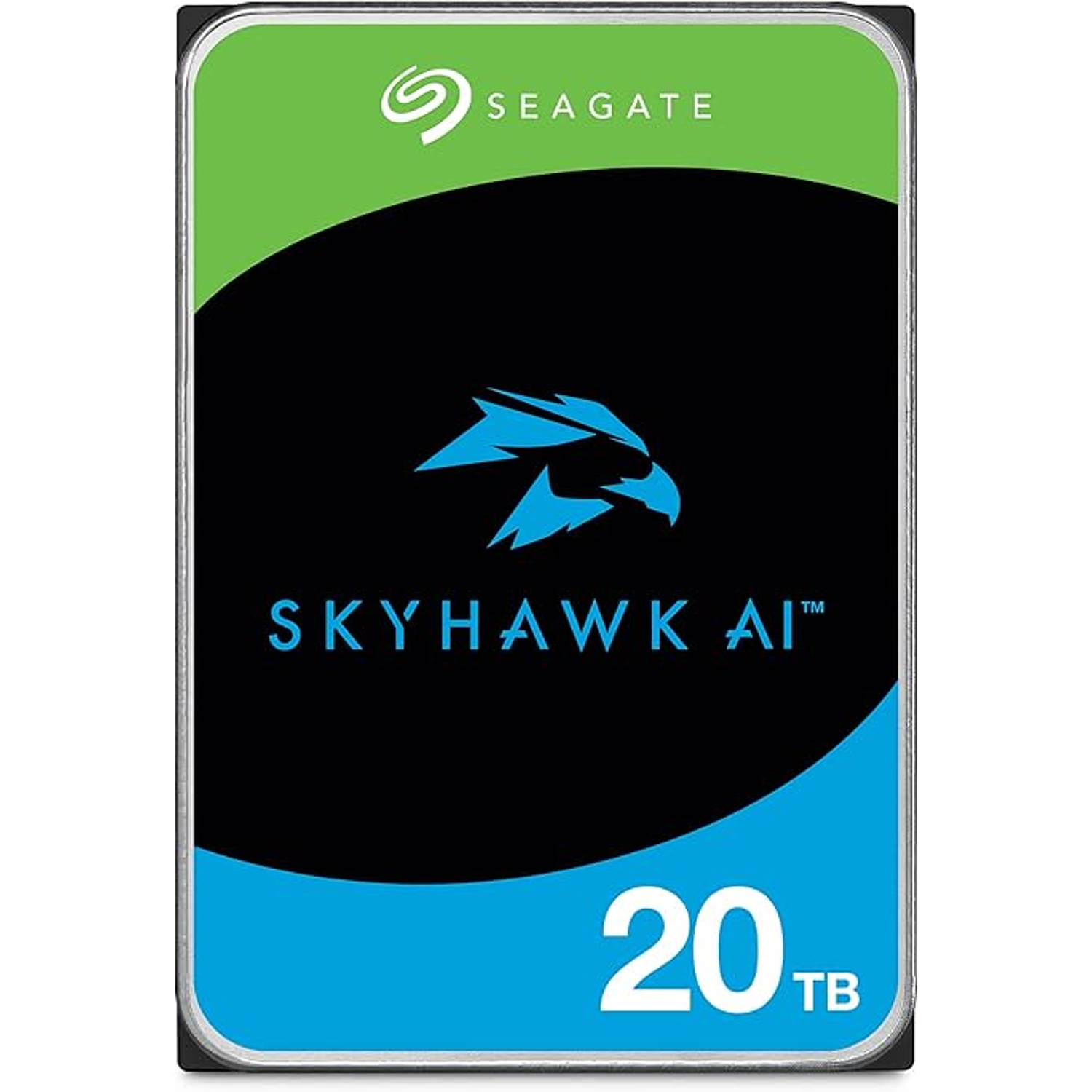 Seagate SkyHawk AI Disco Duro Profesional 20TB, HDD 3.5”, 7200 RPM, Videovigilancia, Servidores 2