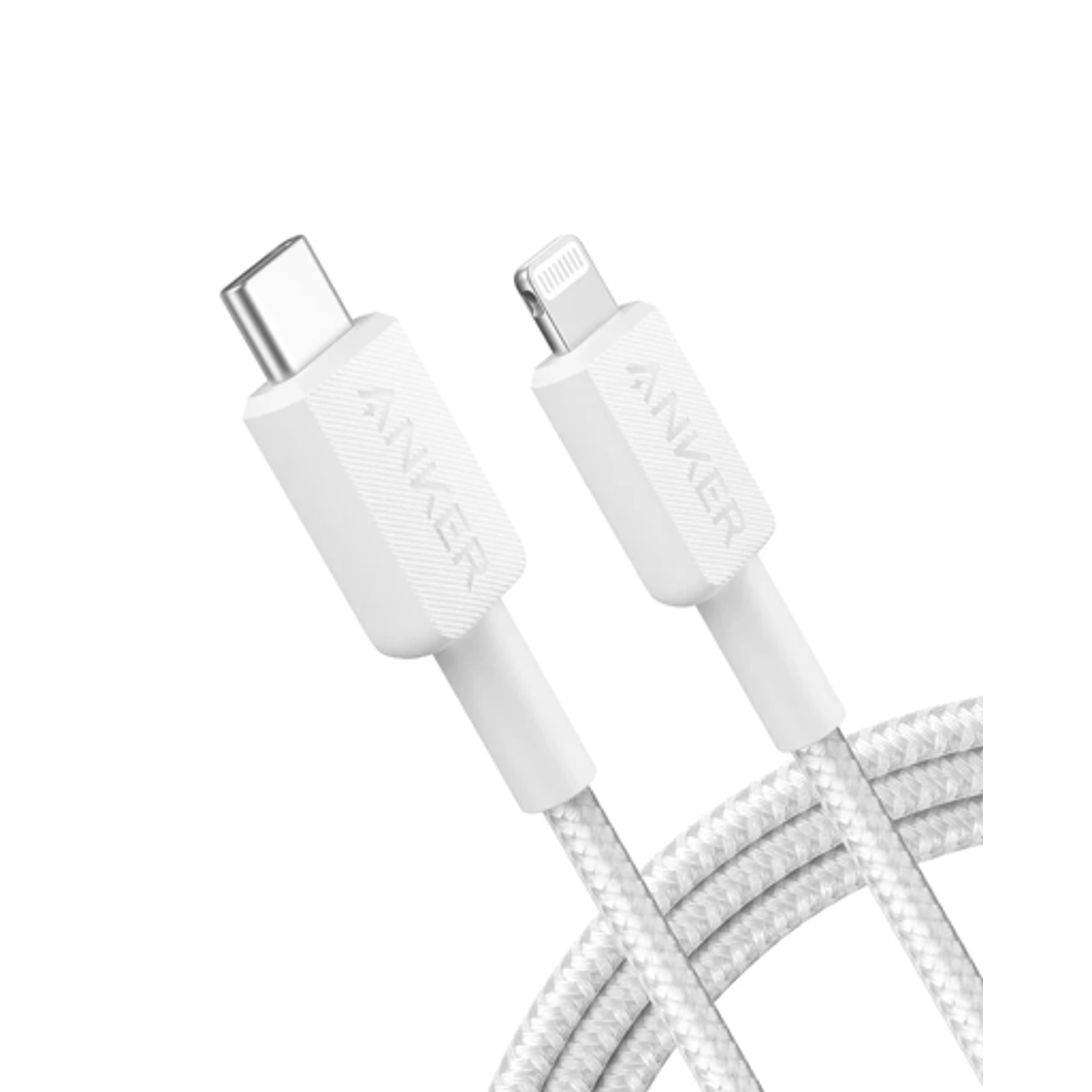 Anker 322 Cable USB-C a Lightning 0.9m PowerLine Carga Rápida 60W, Color Blanco 1