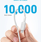 Anker 322 Cable USB-C a Lightning 0.9m PowerLine Carga Rápida 60W, Color Blanco - Miniatura 2