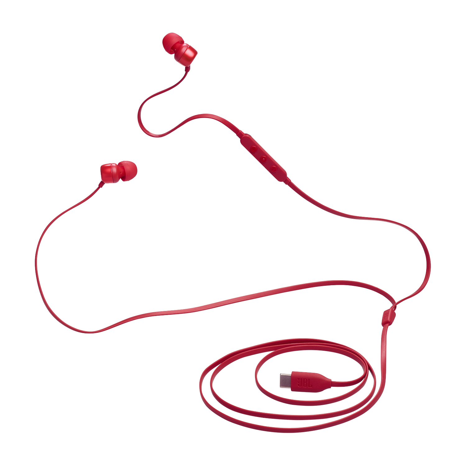 JBL Tune 310C Audifonos con Cable USB-C, In-Ear, Color Rojo 6