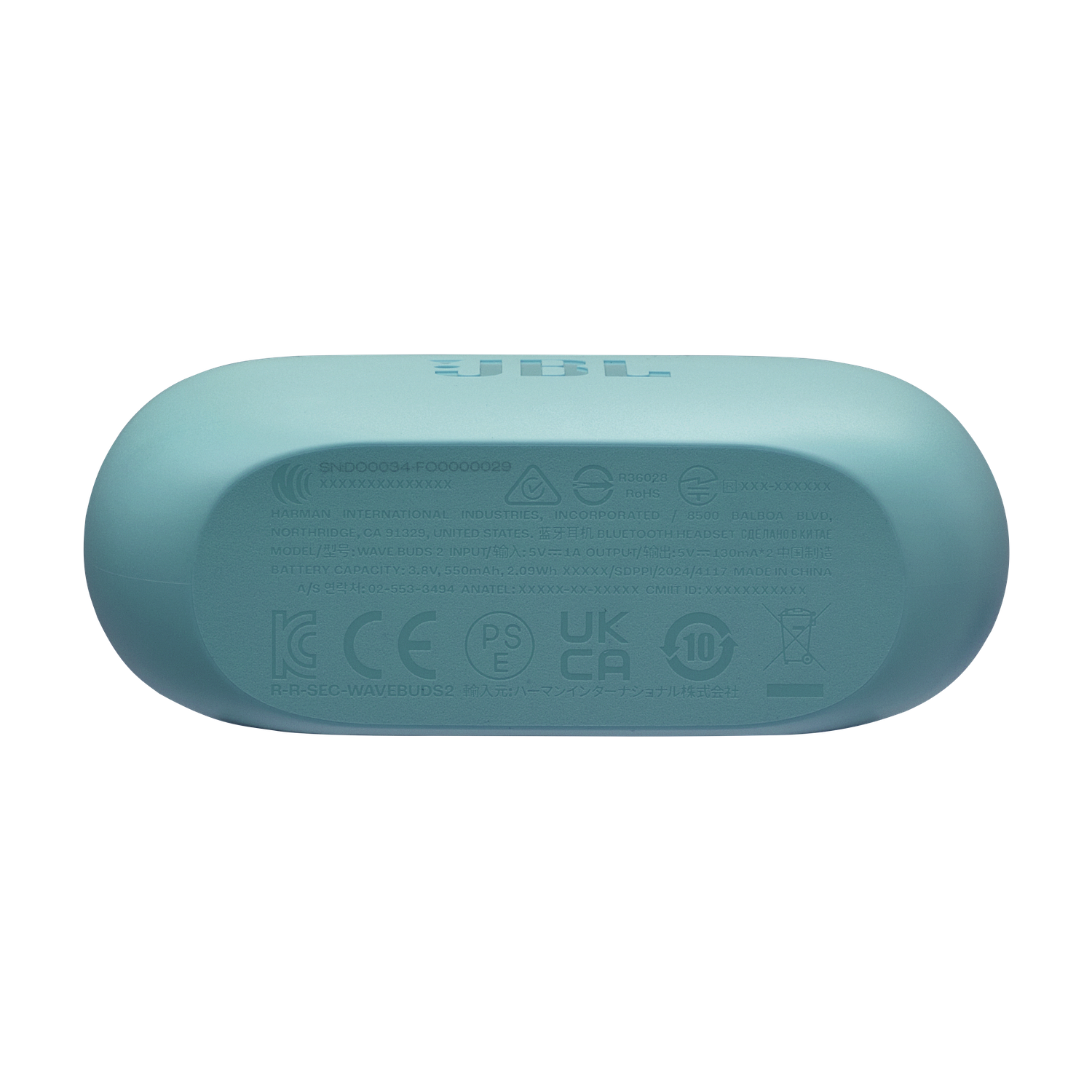 JBL Wave Buds 2 Audifonos True Wireless, Bluetooth 5.3, Color Azul 7