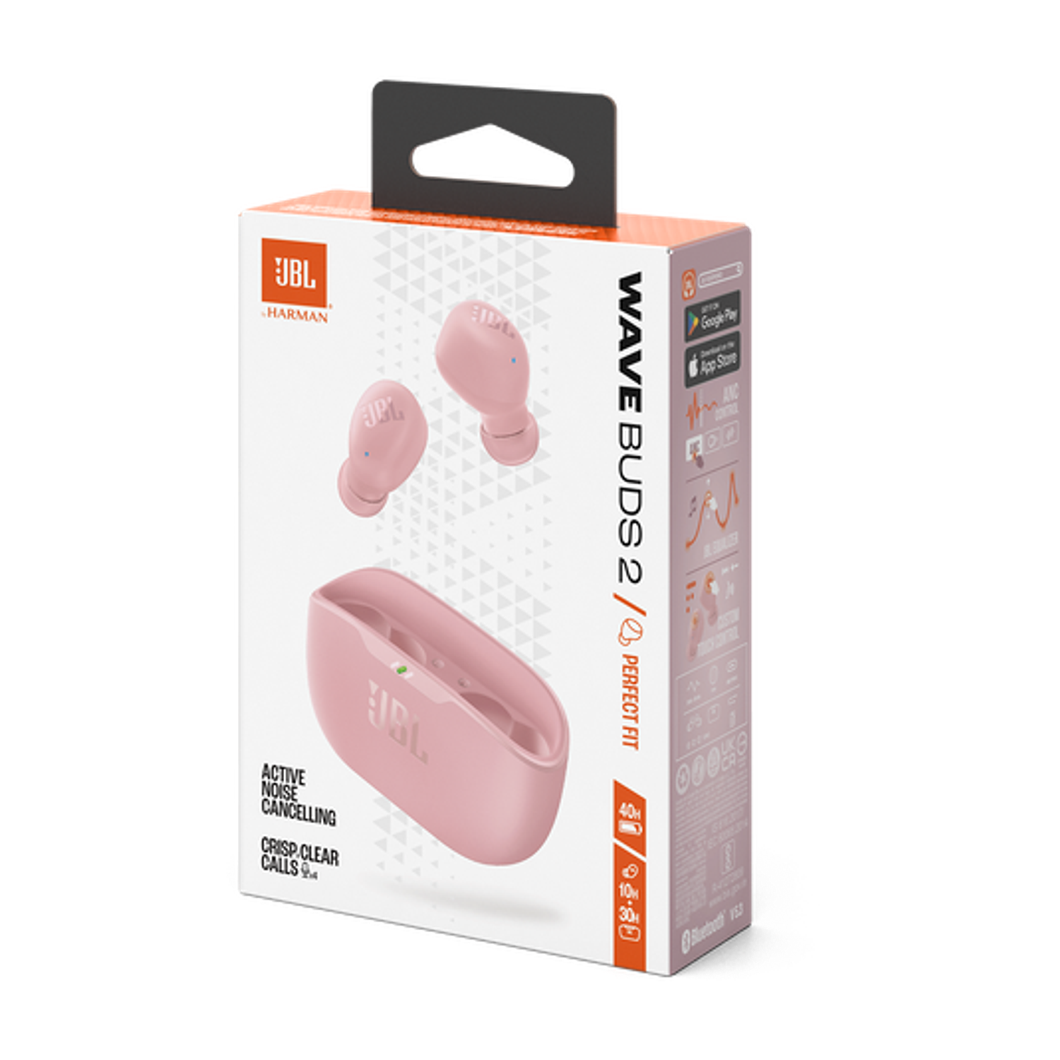 JBL Wave Buds 2 Audifonos True Wireless, Bluetooth 5.3, Color Rosa 10