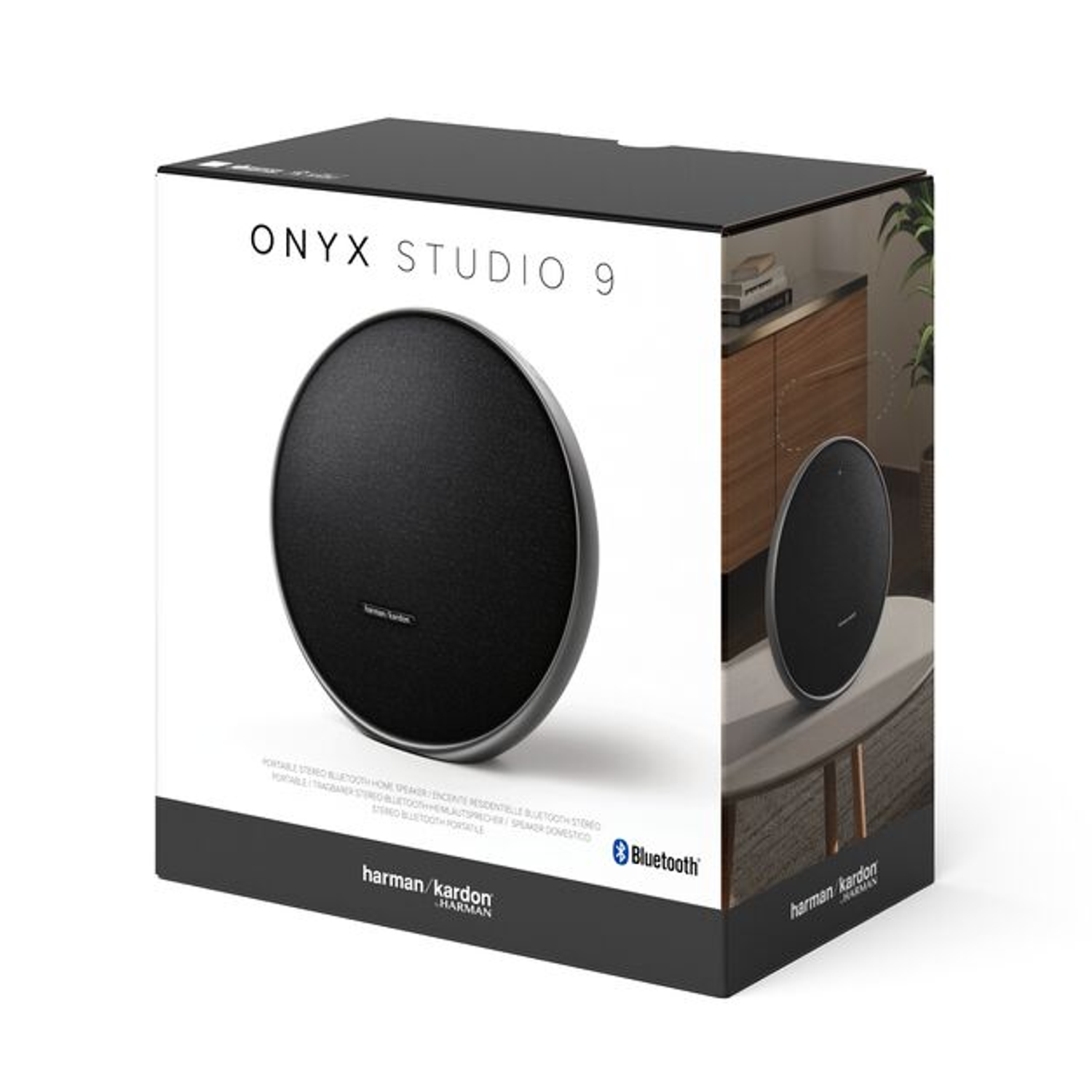 Harman Kardon Onyx Studio 9, Parlante Bluetooth Portátil, Sonido Premium, Negro 10