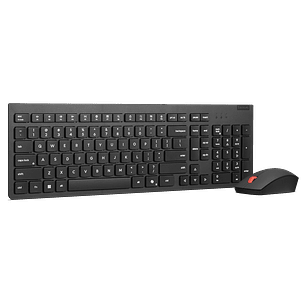 Lenovo Essential Gen2, Kit Teclado y Mouse inalámbricos, Español LA, Negro