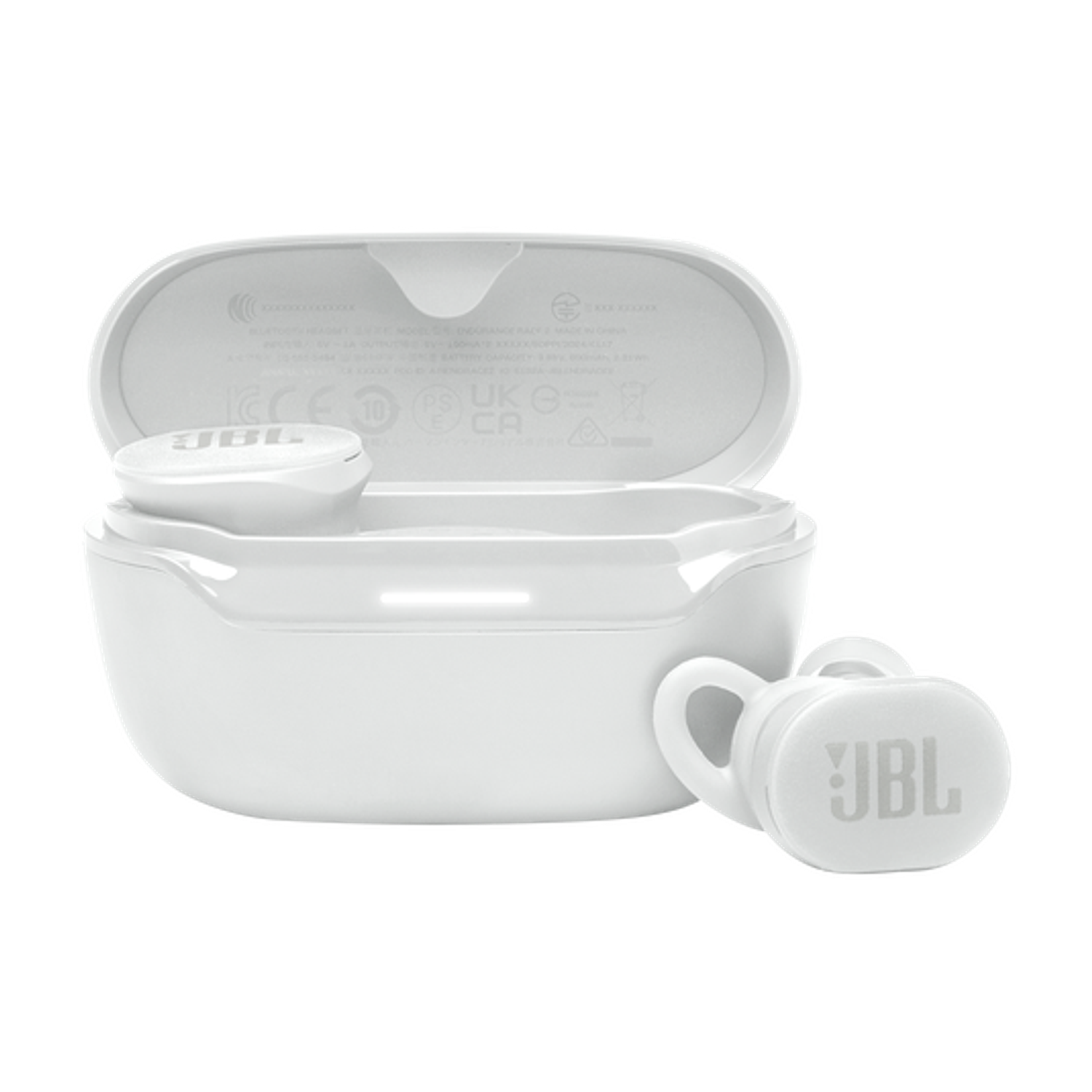 JBL Endurance Race 2 Audifonos Inalámbricos True Wireless con ANC, IP68, Blanco 1
