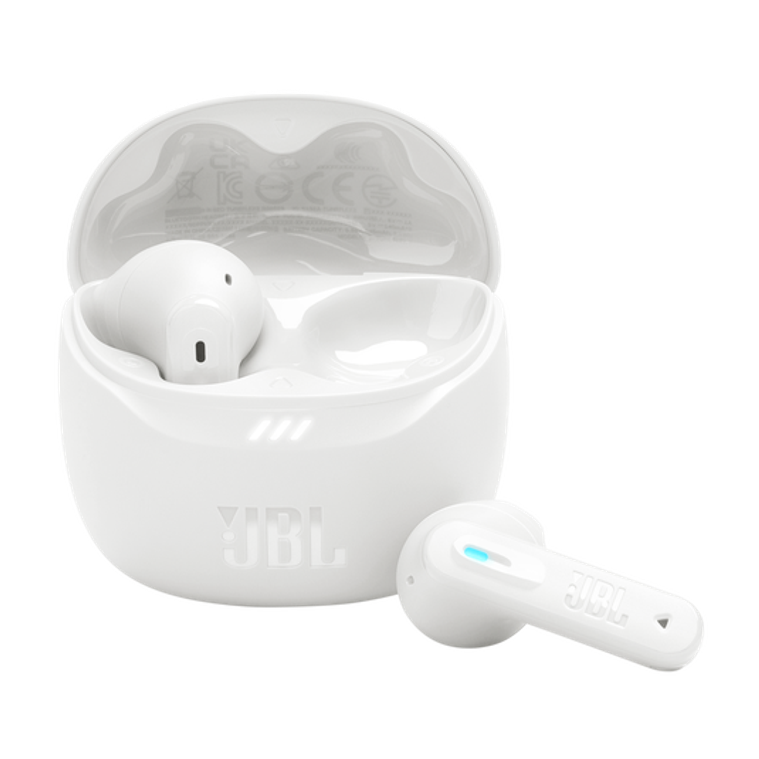 JBL Tune Flex 2 Audifonos In-Ear Inalámbricos True Wireless, Pure Bass, Sonido Spatial, ANC, Blanco 1