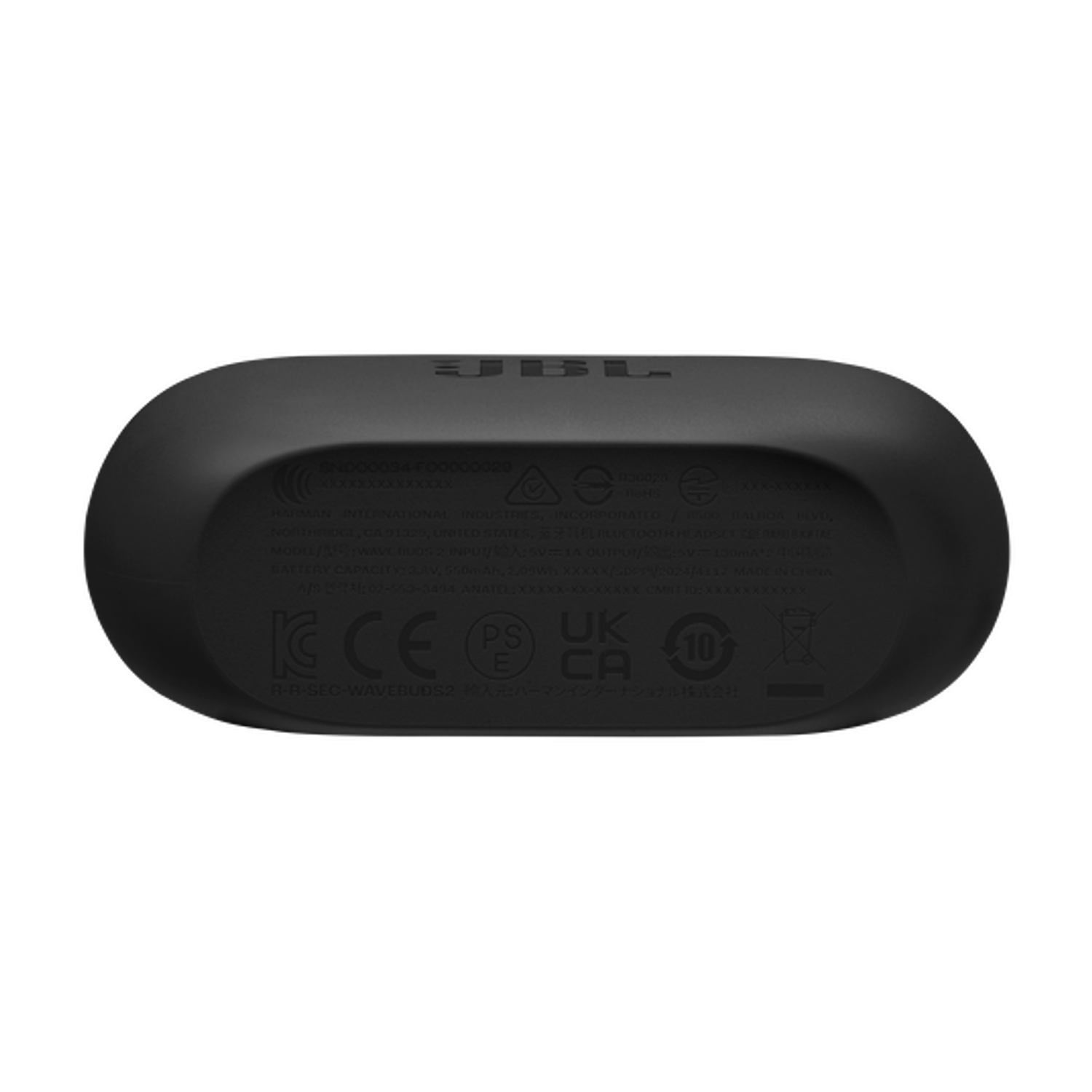 JBL Wave Buds 2 Audifonos Inalámbricos con Pure Bass, ANC, Smart Ambient, 40 h de Reproducción, Negro 7