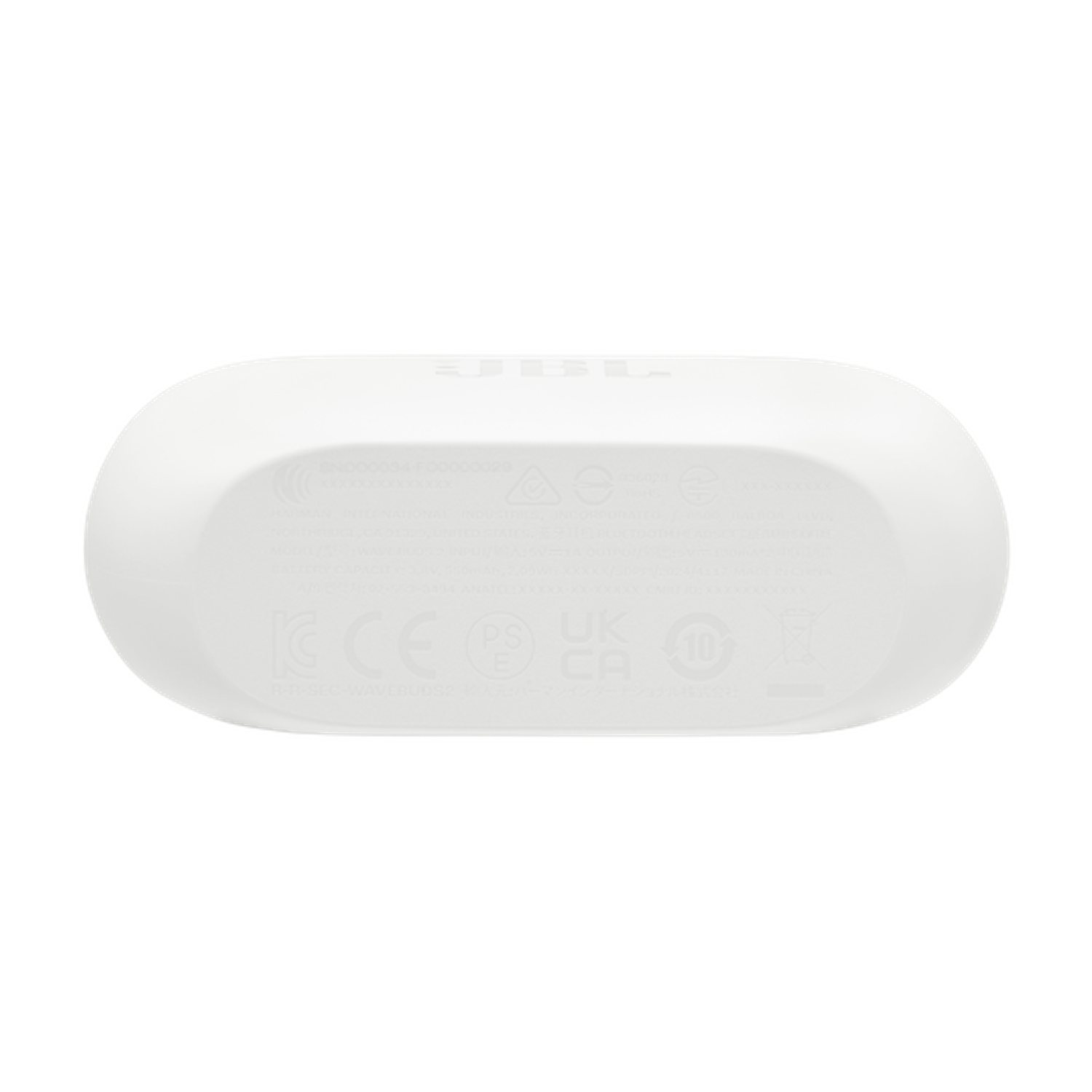 JBL Wave Buds 2 Audifonos Inalámbricos con Pure Bass, ANC, Smart Ambient, 40 h de Reproducción, Blanco 7