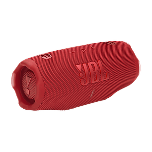 JBL Charge 6 Parlante Bluetooth Portátil 28h Reproducción, IP68, PartyBoost, AI Sound Boost, Rojo