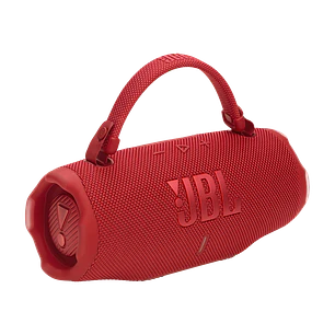 JBL Charge 6 Parlante Bluetooth Portátil 28h Reproducción, IP68, PartyBoost, AI Sound Boost, Rojo